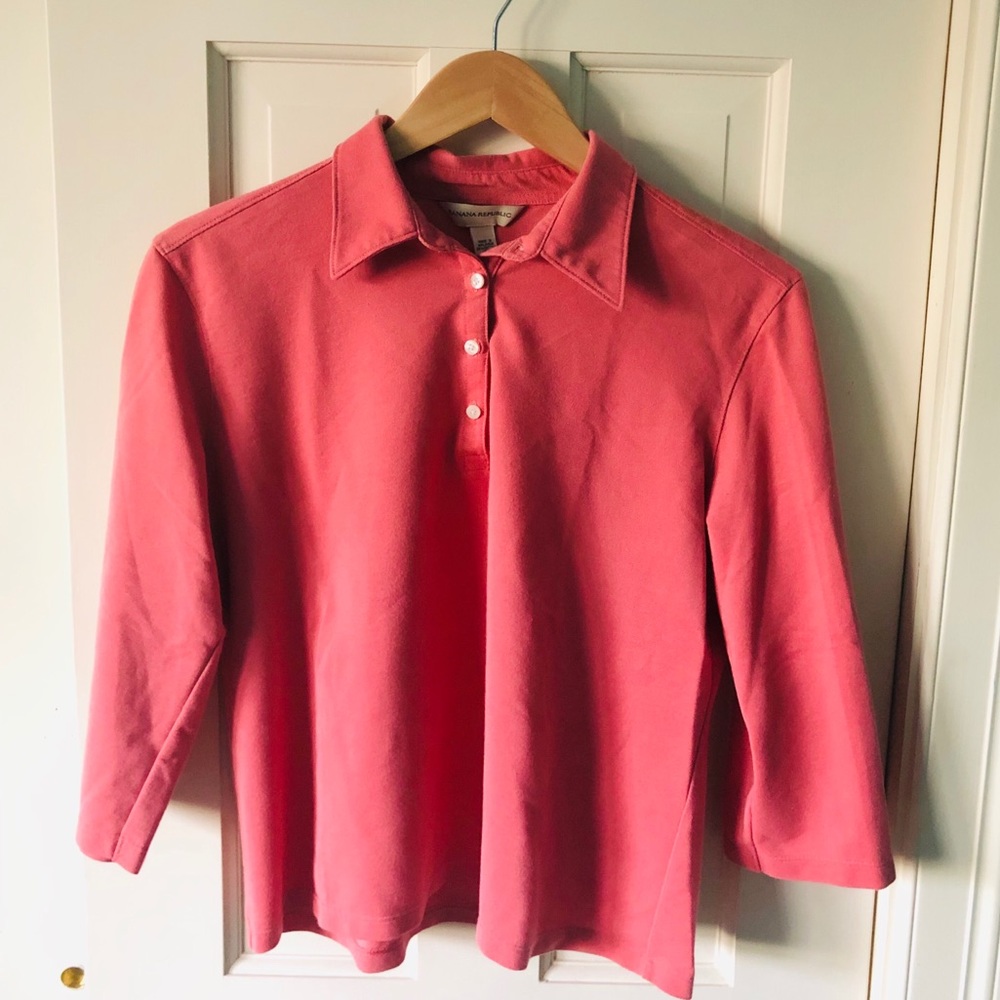 Long Sleeve Modern Polo